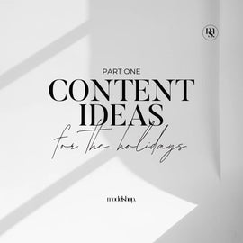 Holiday Content Ideas for Content Creators