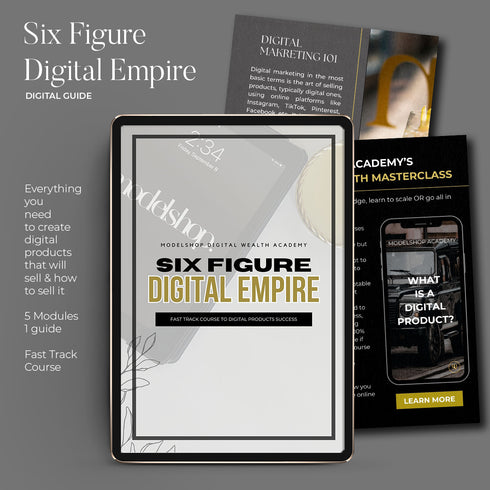 Digital Wealth Starter Kit Bundle | 3 Resell Courses