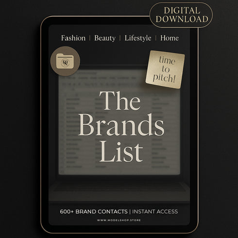 600+ Brand Contacts for Content Creators, Influencers, and UGC creators | The Brands List