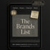 600+ Brand Contacts for Content Creators, Influencers, and UGC creators | The Brands List