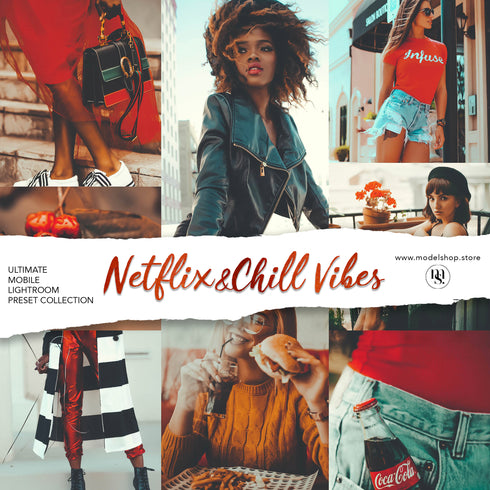 Netflix & Chill Vibes Lightroom Presets (Photo & Video)