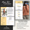 Media Kit + Rate Sheet BUNDLE for Bloggers & Influencers (Milan Collection)