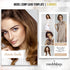 5 image Model Comp Card templates + CANVA editable