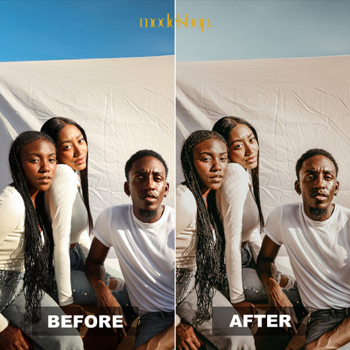 Melanin v1 Lightroom Mobile Presets, Best Influencer Brown Skin